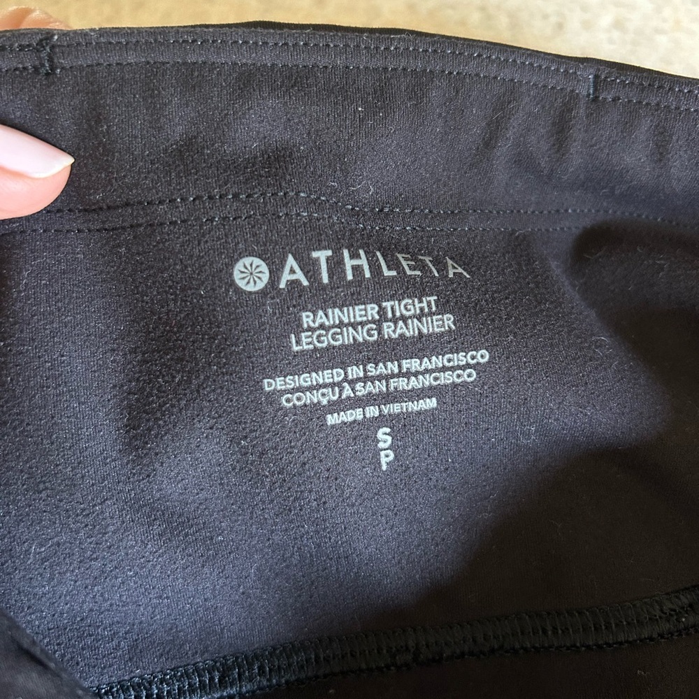 Athleta Rainier Tight Leggings in Black